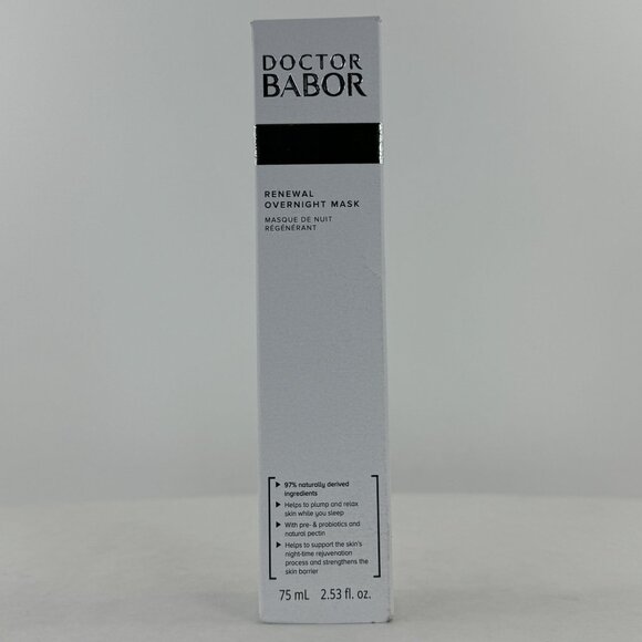 Doctor Babor Clean Formance Renewal Overnight Mask 75mL Rejuvenation Strengthen - Picture 2 of 6